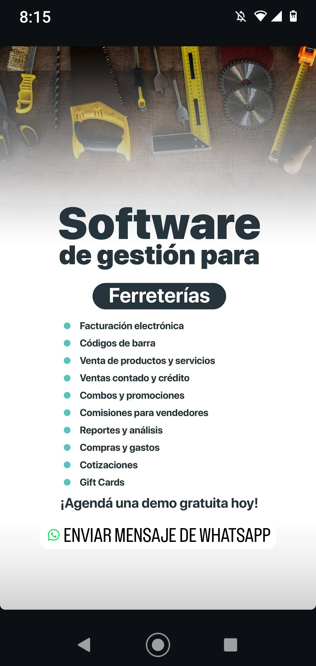 Foto servicio